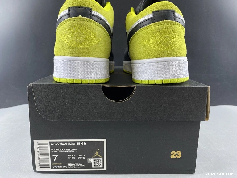 Jordan 'Cyber' - Low Jordan 1 003 - Air CK3022 0928